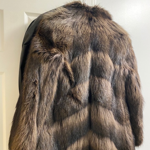 Authentic real CPL raccoon fur coat - Picture 3 of 9